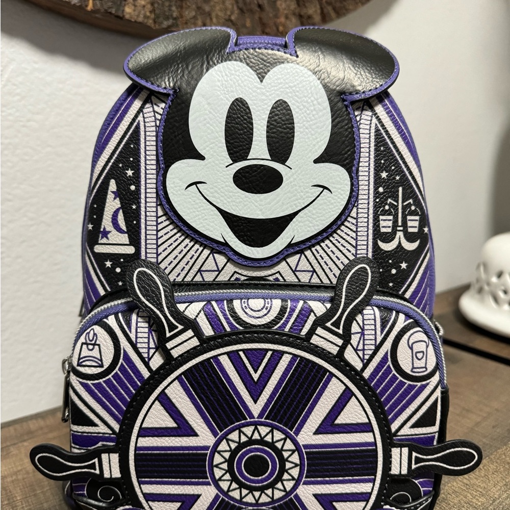 Loungefly Disney 100 Art Deco Mickey Mouse Mini-Backpack -